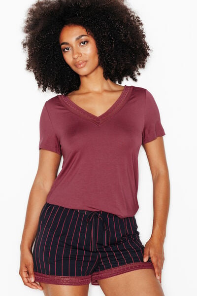 CAMILLE Tee-shirt manches courtes ROSE