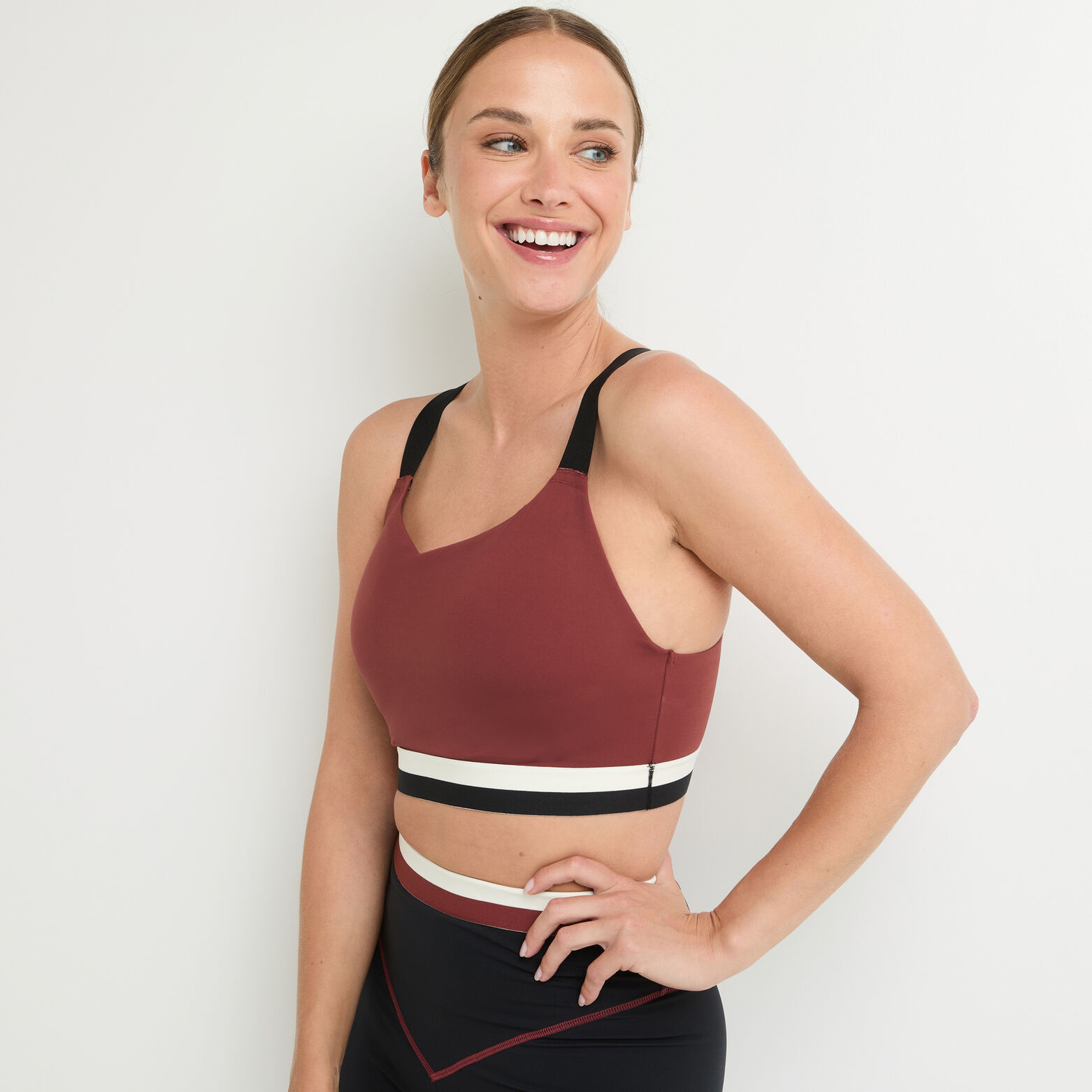 FLIP SOUTIEN-GORGE BRASSIERE SPORT MARRON