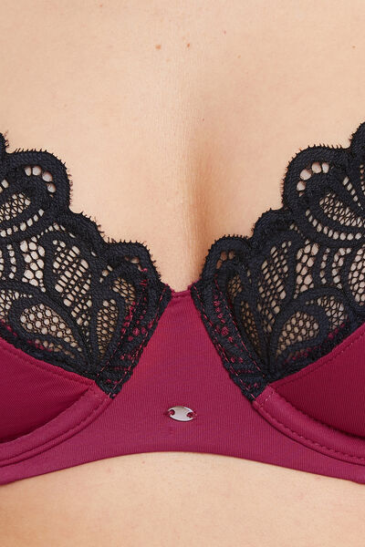 SYARA SOUTIEN-GORGE EMBOITANT PRUNE