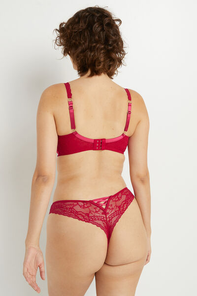 TRINITY SOUTIEN-GORGE AMPLIFORME FOULARD ROUGE