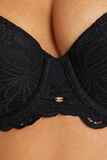 SYARA SOUTIEN-GORGE AMPLI EMBOITANT NOIR