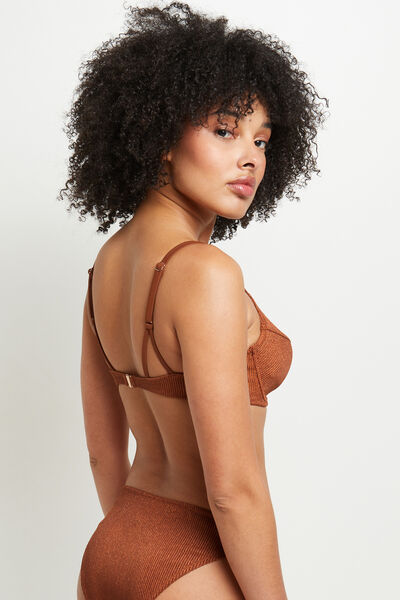 MAGMA MAILLOT DE BAIN EMBOITANT MARRON