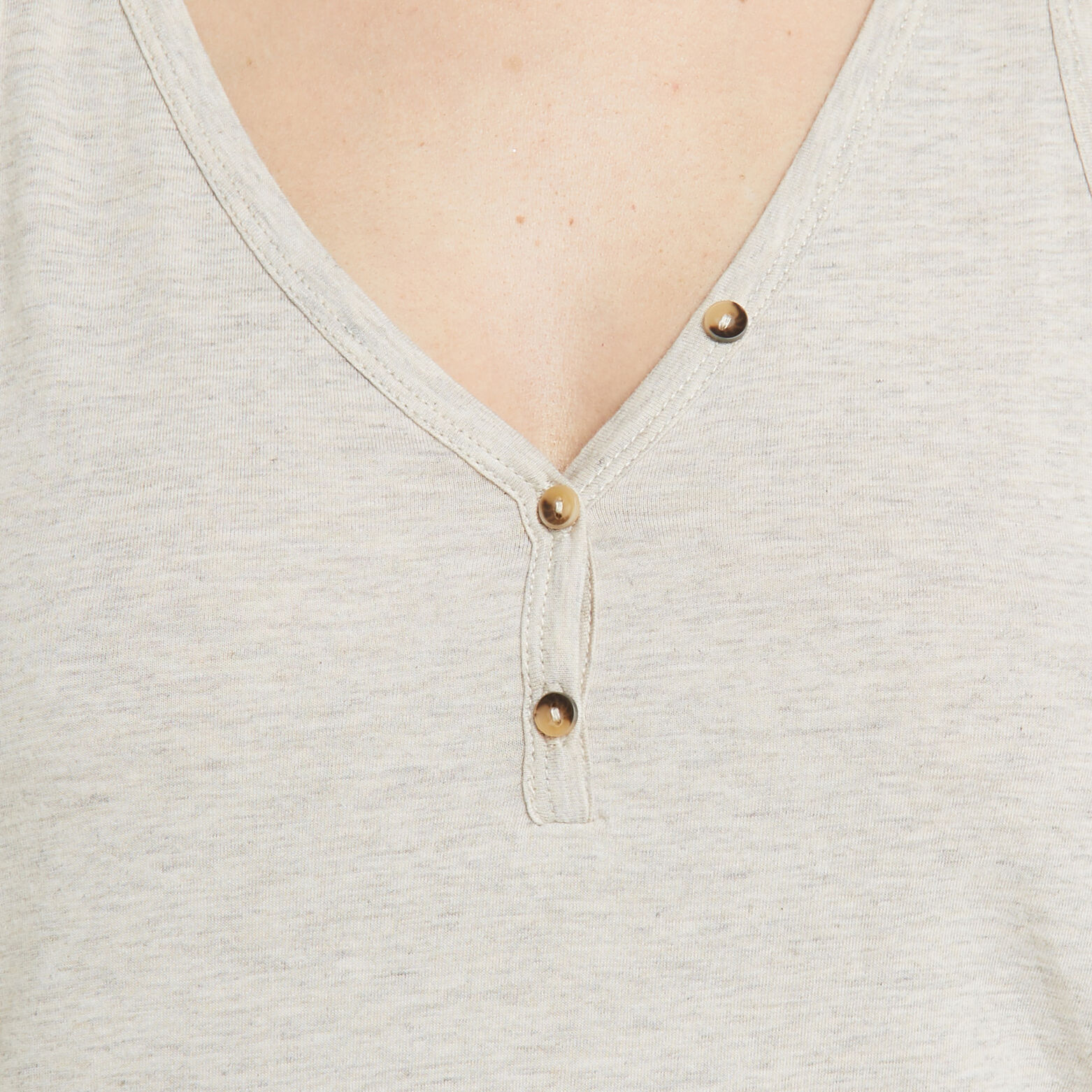 BAMBI TOP COTON BEIGE