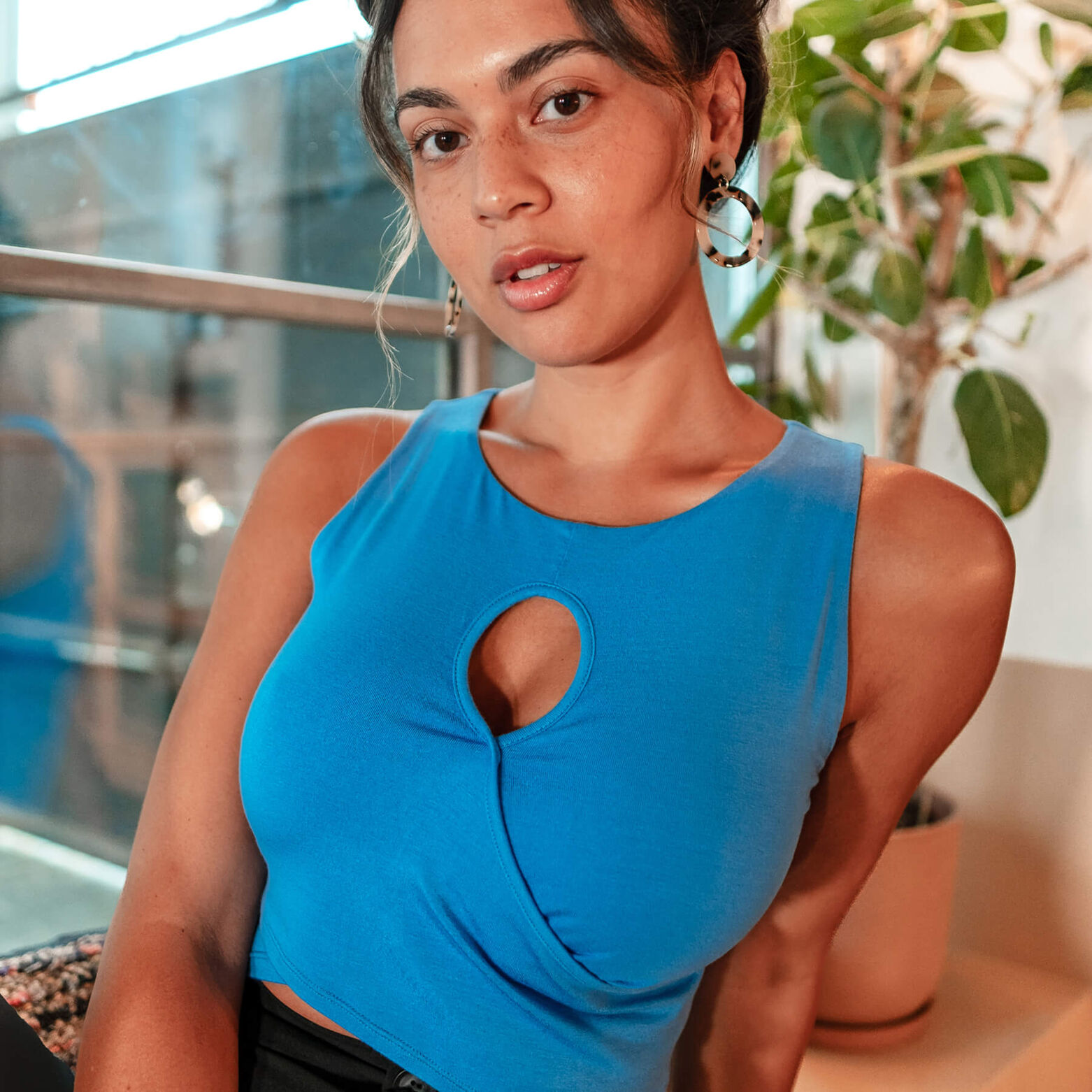 IRIS CROPTOP CIEL