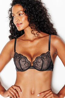 INOUIE SOUTIEN-GORGE AMPLIFORME PUSH-UP NOIR
