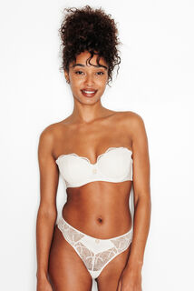 INOUIE SOUTIEN-GORGE AMPLIFORME BANDEAU BLANC