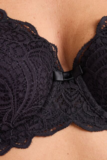 DENTELLE SOUTIEN-GORGE AMPLI DENTELLE NOIR