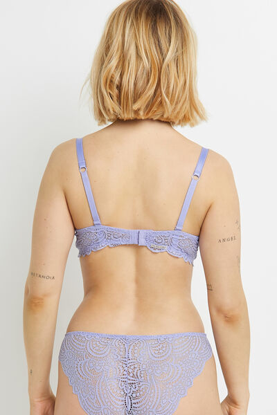 SOUTIEN-GORGE EMBOITANT LILAS