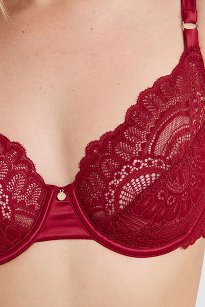 SOUTIEN-GORGE EMBOITANT ROUGE