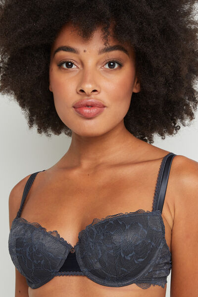 SOUTIEN-GORGE AMPLIFORME GRIS