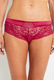 TRINITY SHORTY DENTELLE ROUGE