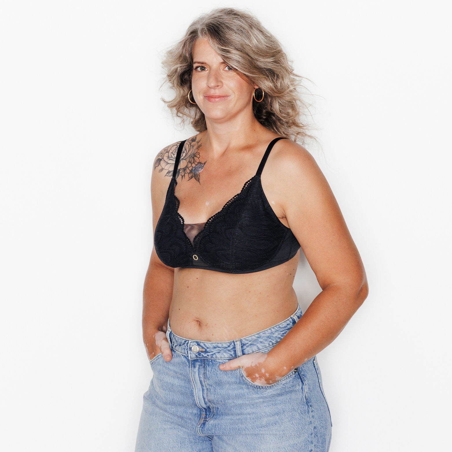 INOUIE Soutien-gorge Post op&eacute;ratoire NOIR