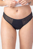 DOLENA Culotte menstruelle flux moyen  NOIR
