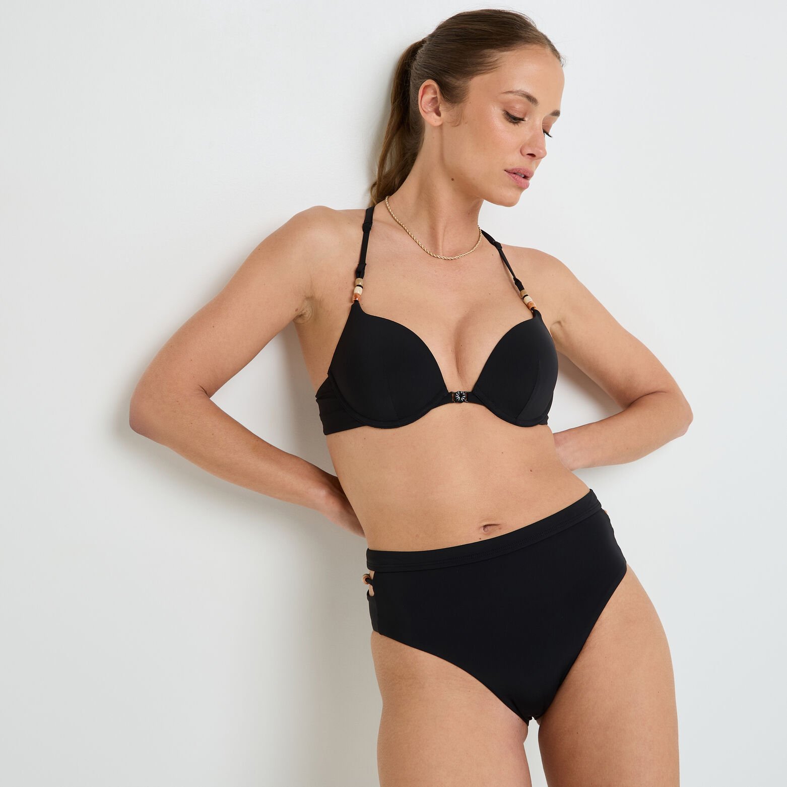 NELLY Maillot de bain Push up NOIR