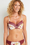 AMY SOUTIEN-GORGE AMPLI EMBOITANT BLANC/ROUGE