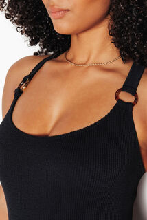 PIA MAILLOT DE BAIN 1 PIECE NOIR