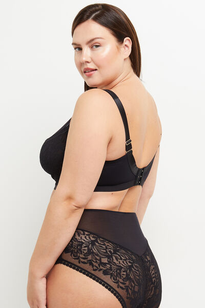 COLETTE+ SOUTIEN-GORGE SANS ARMATURES NOIR