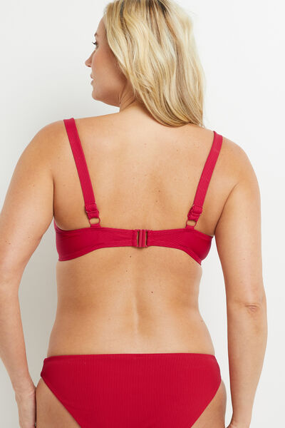 MAILLOT DE BAIN GRANDS BONNETS ROUGE