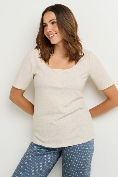TEE-SHIRT BEIGE
