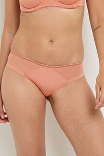 GINNY TANGA MICROFIBRE ROSE