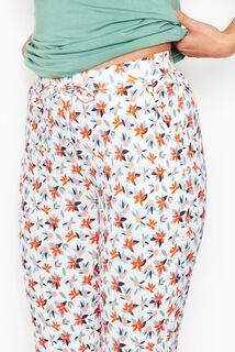 CAMILLE Pantalon de pyjama MULTICO BLANC