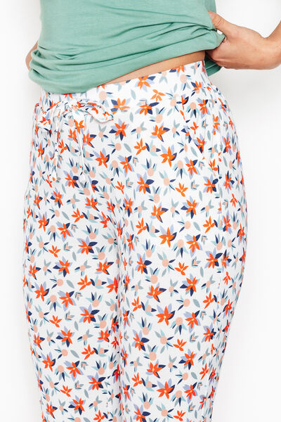 Pantalon de pyjama MULTICO BLANC