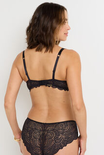 DENTELLE SOUTIEN-GORGE EMBOITANT DENTELLE NOIR