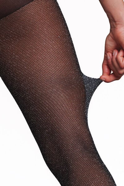COLLANT RESILLE 30 DENIERS NOIR