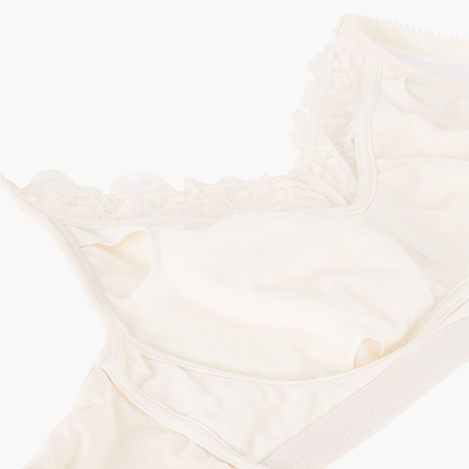 DENTELLE Soutien-gorge Post op&eacute;ratoire Brassi&egrave;re ECRU