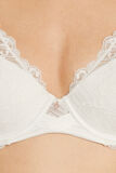TINA SOUTIEN-GORGE AMPLIFORME FOULARD BLANC
