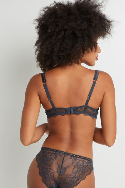 SOUTIEN-GORGE AMPLIFORME GRIS