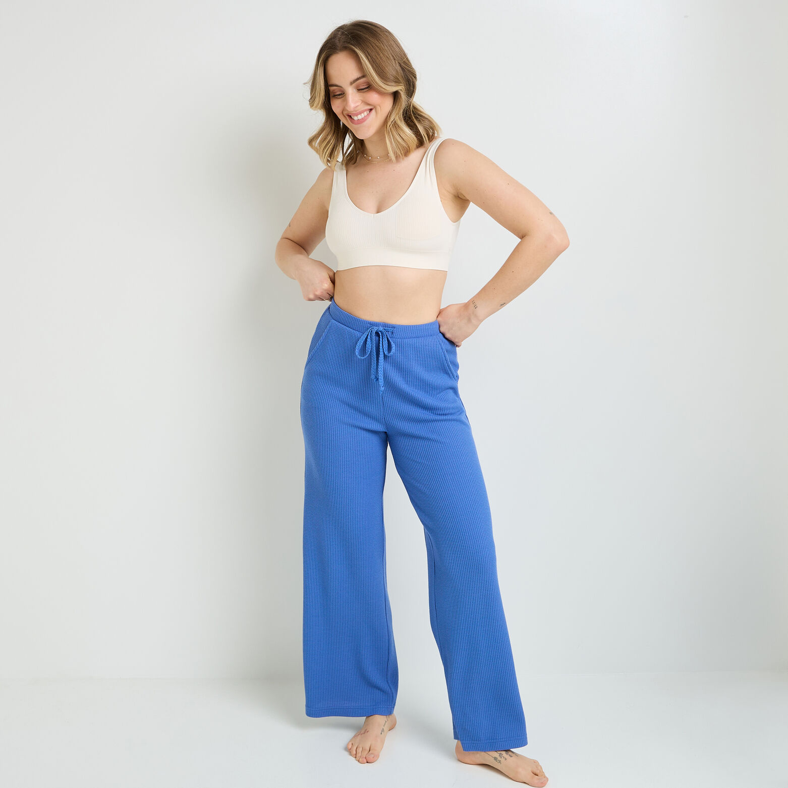 DOUDOU PANTALON BLEU