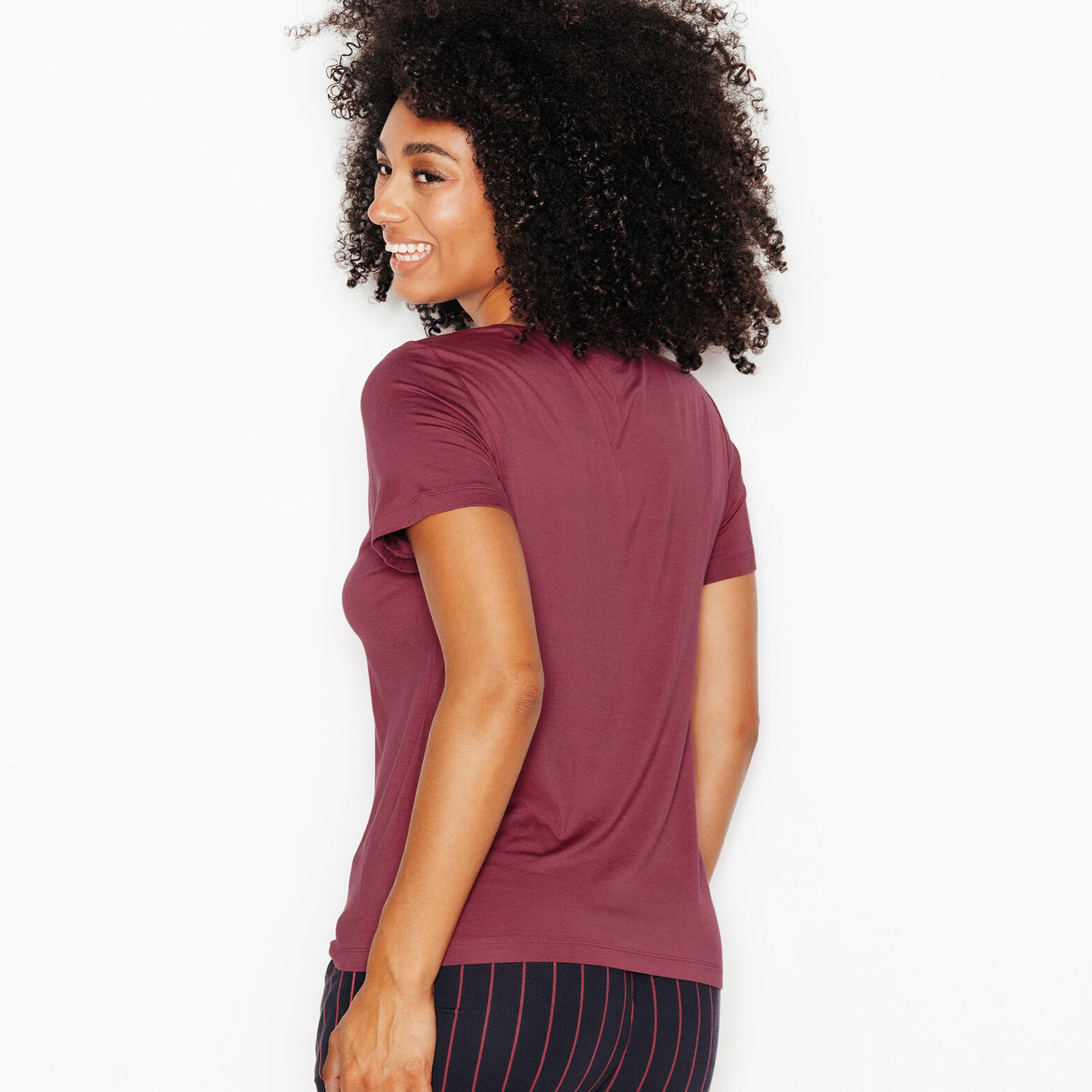 CAMILLE Tee-shirt manches courtes ROSE