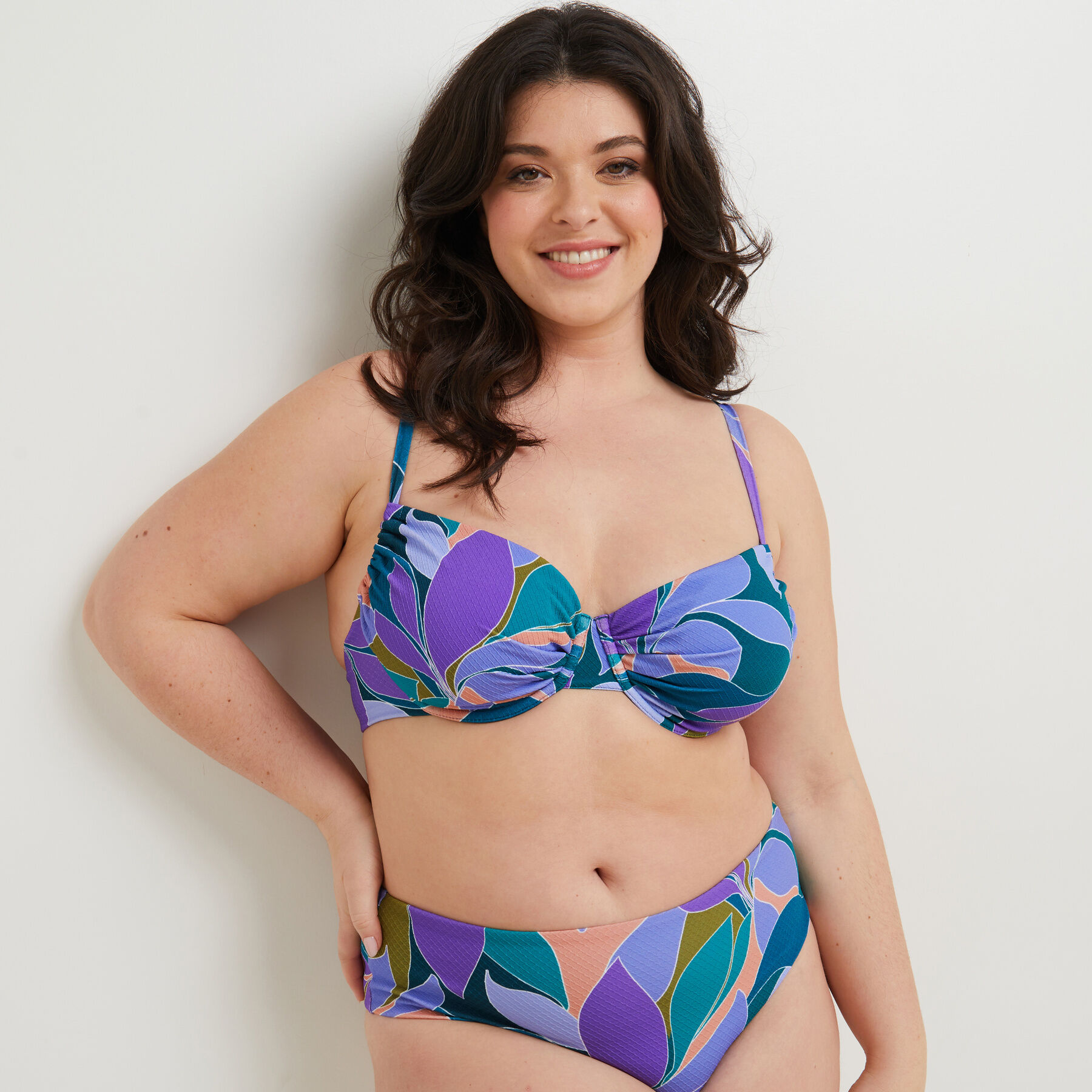 Maillot de bain grande taille femme maillot grand bonnet RougeGorge