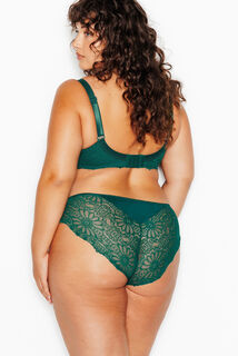 JANNEL CULOTTE DENTELLE VERT FONCE
