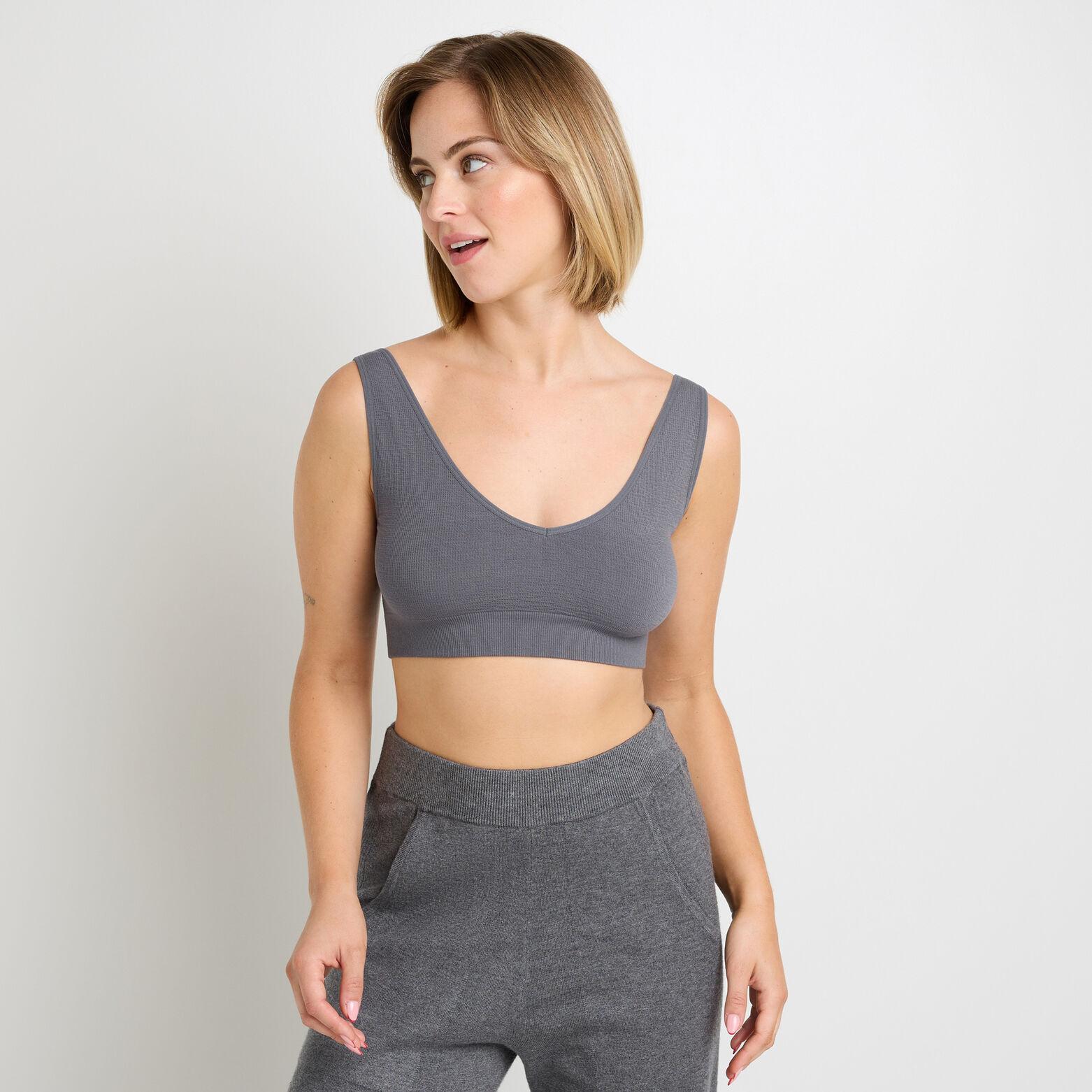 FIDELE BRASSIERE  ANTHRACITE