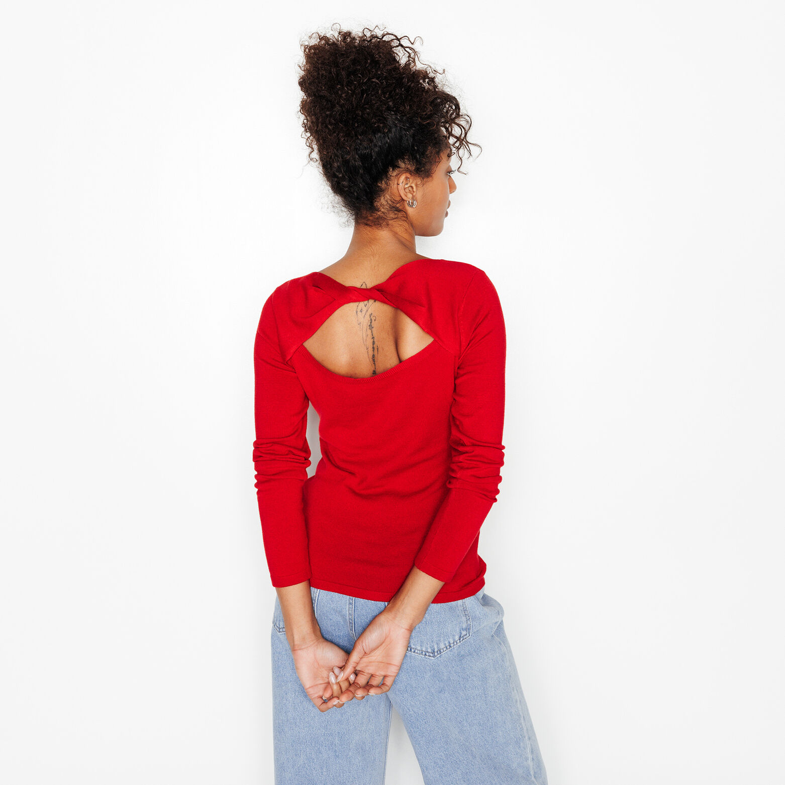 IDALIA PULL ROUGE