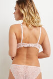 DENTELLE SOUTIEN-GORGE AMPLI FOULARD POUDRE