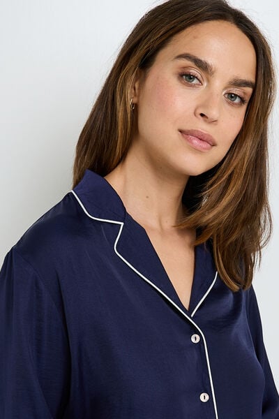 HADAMA CHEMISE MANCHES LONGUES BLEU