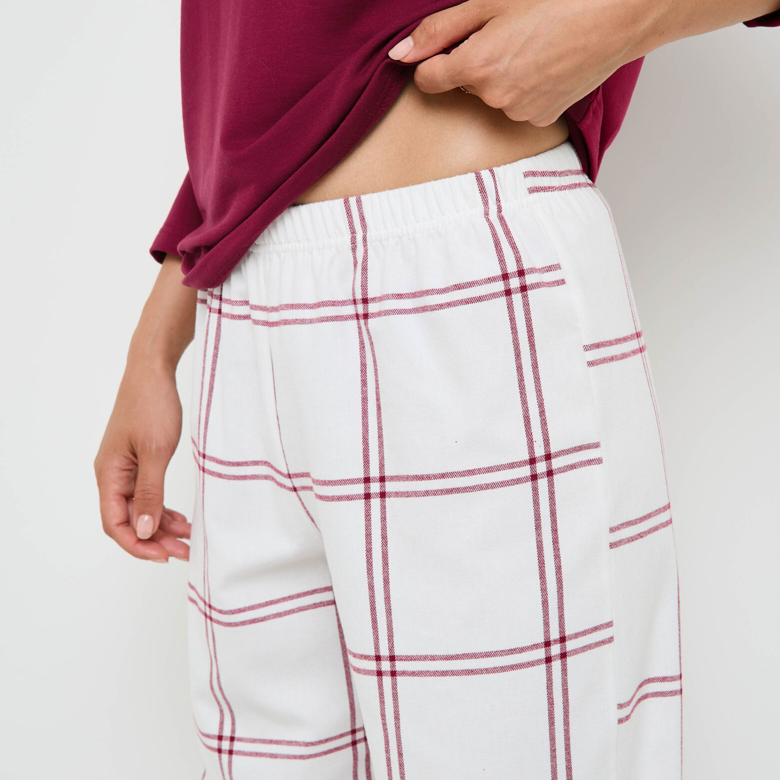 HOYA PYJAMA 2 PIECES BORDEAUX