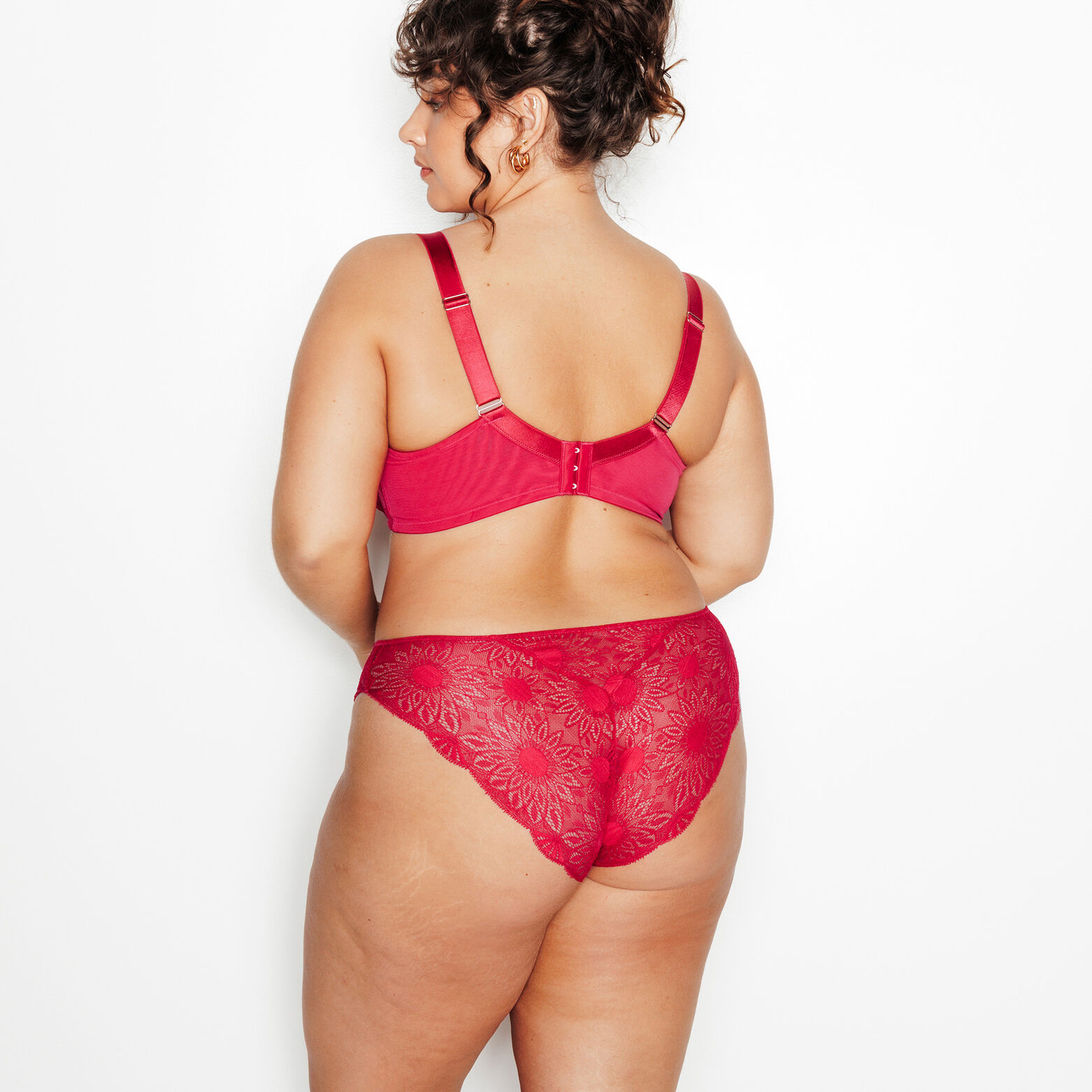 ISMA CULOTTE CONFORT DENTELLE ROSE