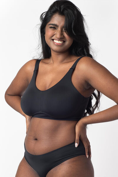BRASSIERE MICRO RECYCLEE NOIR
