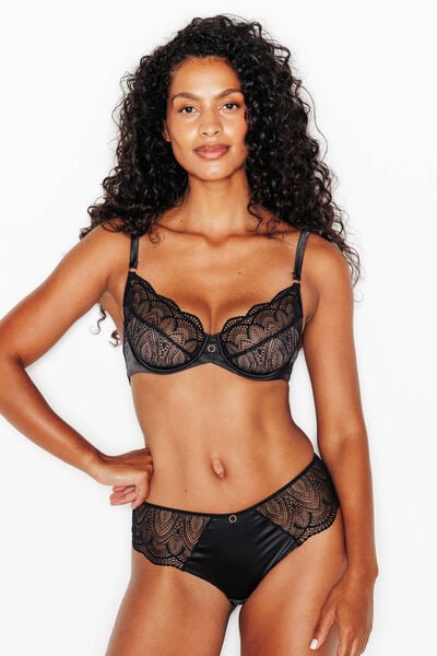 SOUTIEN-GORGE EMBOITANT NOIR