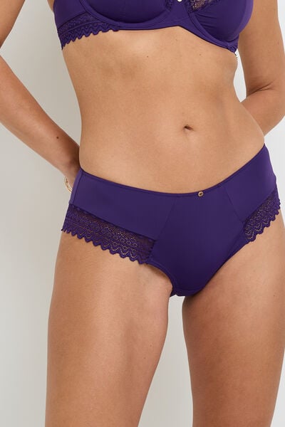DOUCE SHORTY MICROFIBRE VIOLET