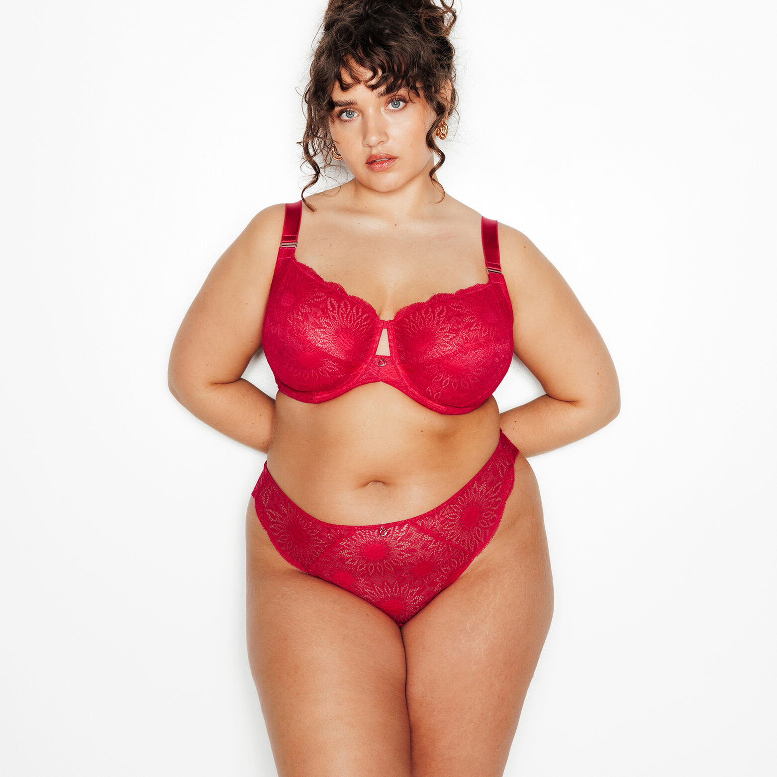 ISMA TANGA DENTELLE ROSE