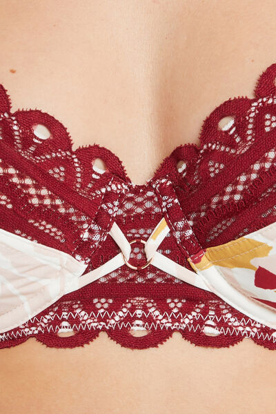 AMY SOUTIEN-GORGE EMBOITANT BLANC/ROUGE