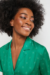 DELPHINE CHEMISE  MULTICO VERT