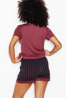 CAMILLE Short de pyjama MULTICO GRIS