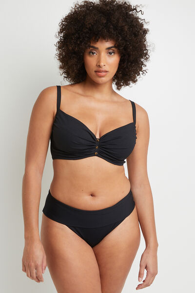 LOTUS MAILLOT DE BAIN SLIP MAXI NOIR