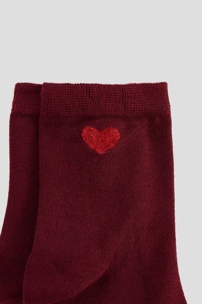 PAIRE DE CHAUSSETTES MULTICO ROUGE